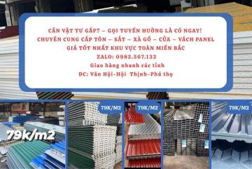 ĐẠI LÝ TÔN SẮT TUYẾN HƯỜNG - GIÁ RẺ TẬN XƯỞNG - GIAO TẬN CHÂN CÔNG TRÌNH