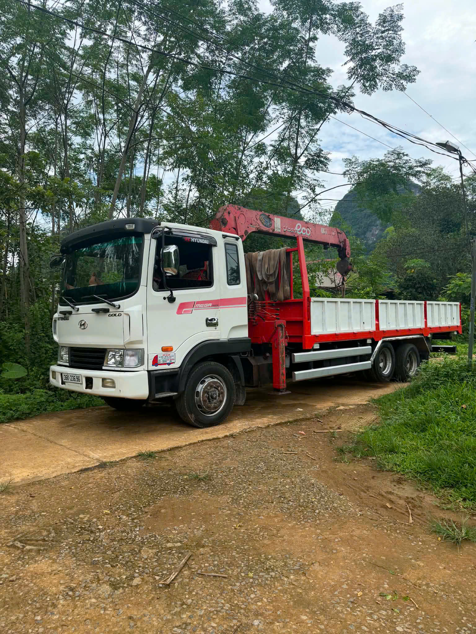 ban xe cau huyndai hd210 sx2015