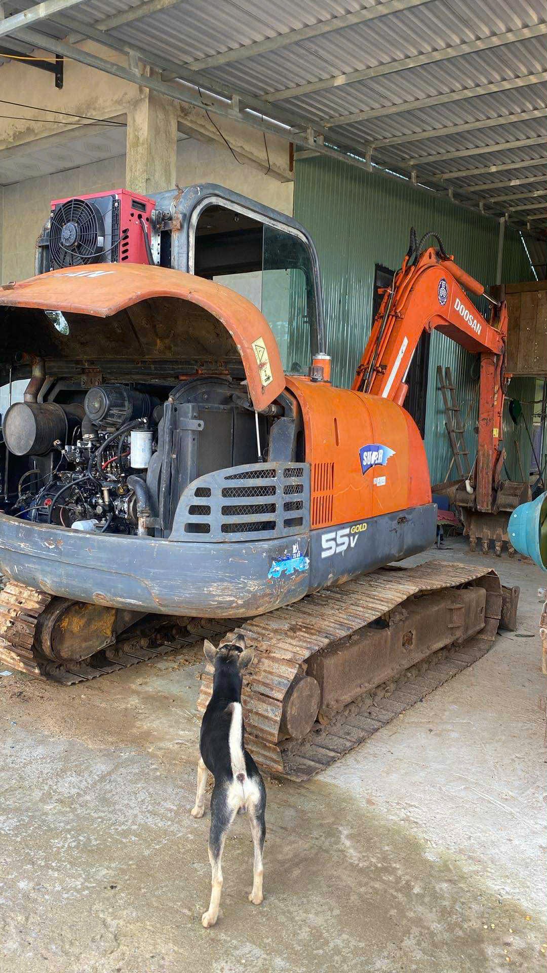 can ban doosan doi 205 may moc